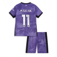 Dětský Fotbalový dres Liverpool Mohamed Salah #11 2023-24 Třetí Krátký Rukáv (+ trenýrky)
